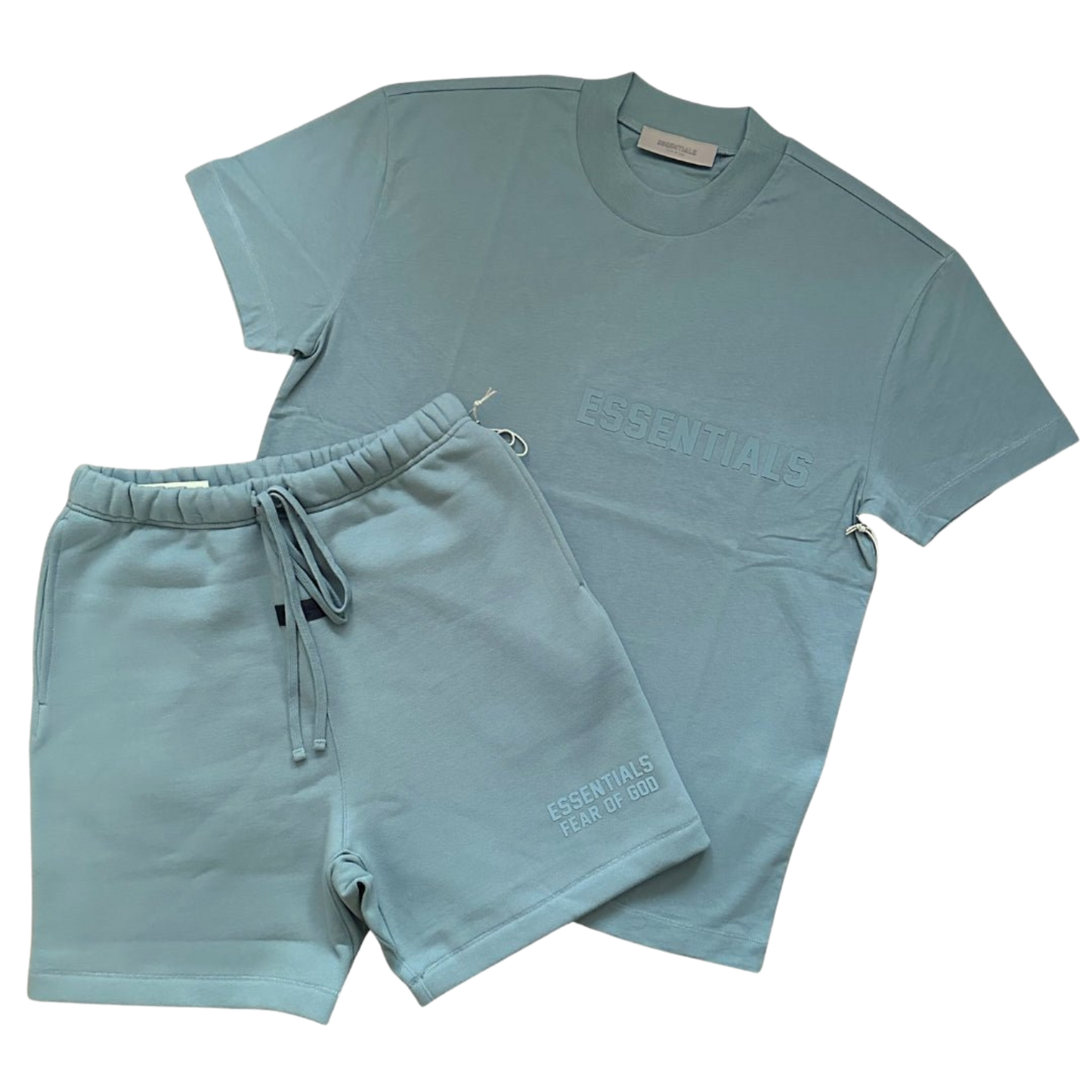 FEAR OF GOD ESSENTIALS SYCAMORE SHORT SET (SS23)
