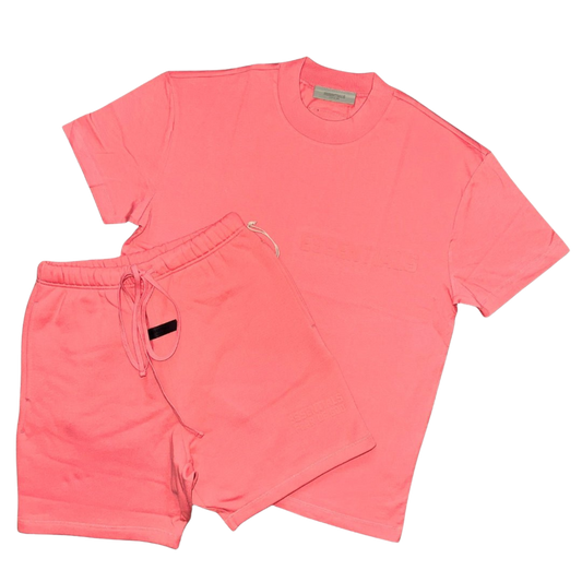 FEAR OF GOD ESSENTIALS CORAL SHORT SET (FW22)