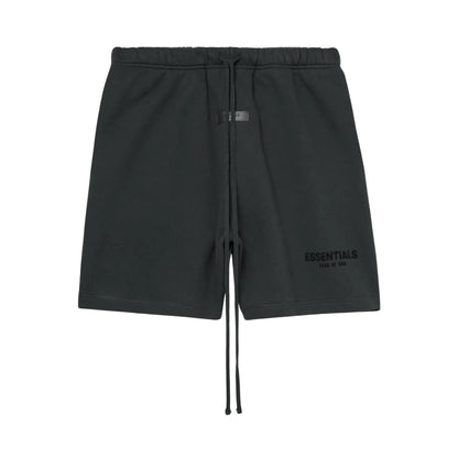 FEAR OF GOD ESSENTIALS BLACK SHORT SET (SS22)