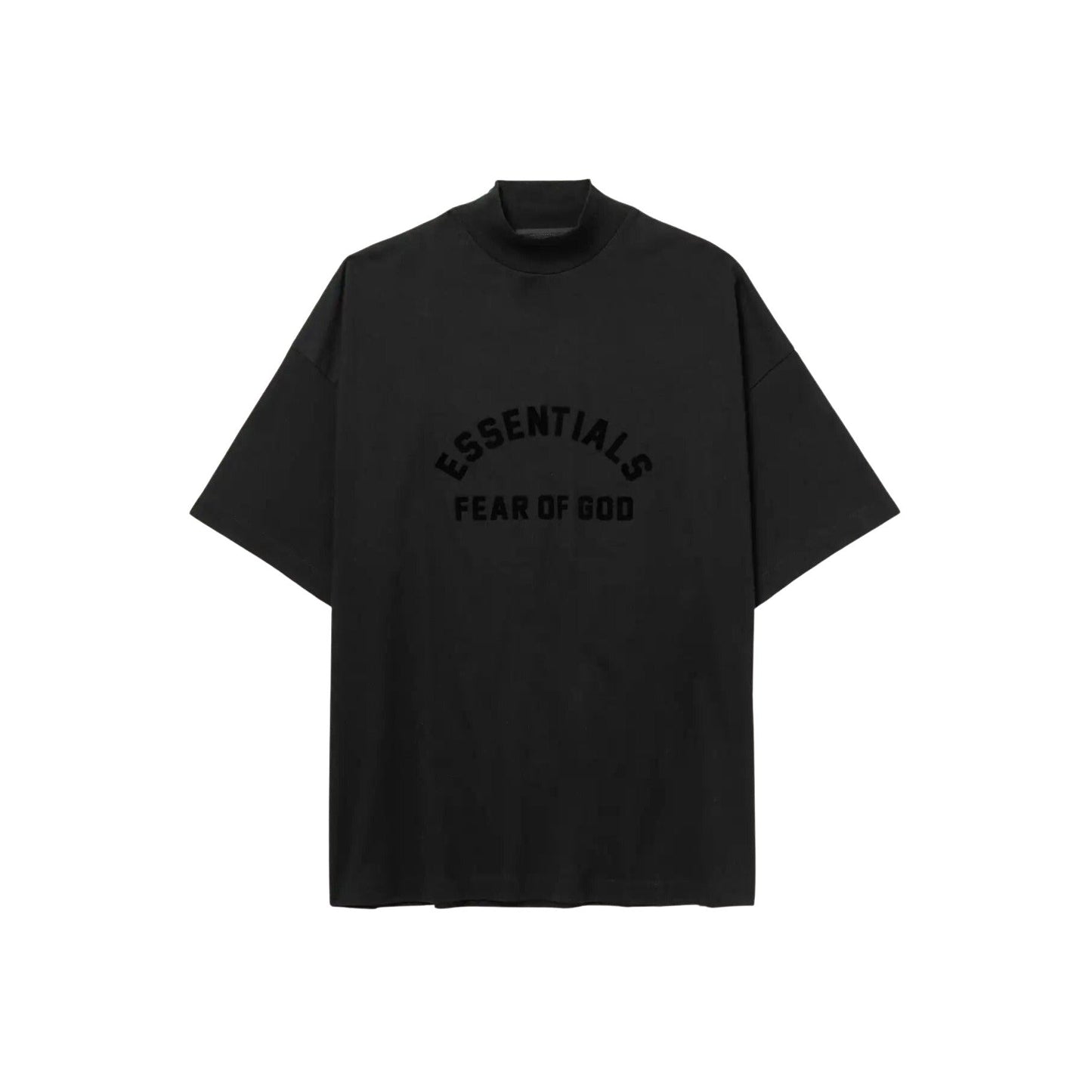 FEAR OF GOD ESSENTIALS JET BLACK ARCH LOGO SHORT SET (SS23)